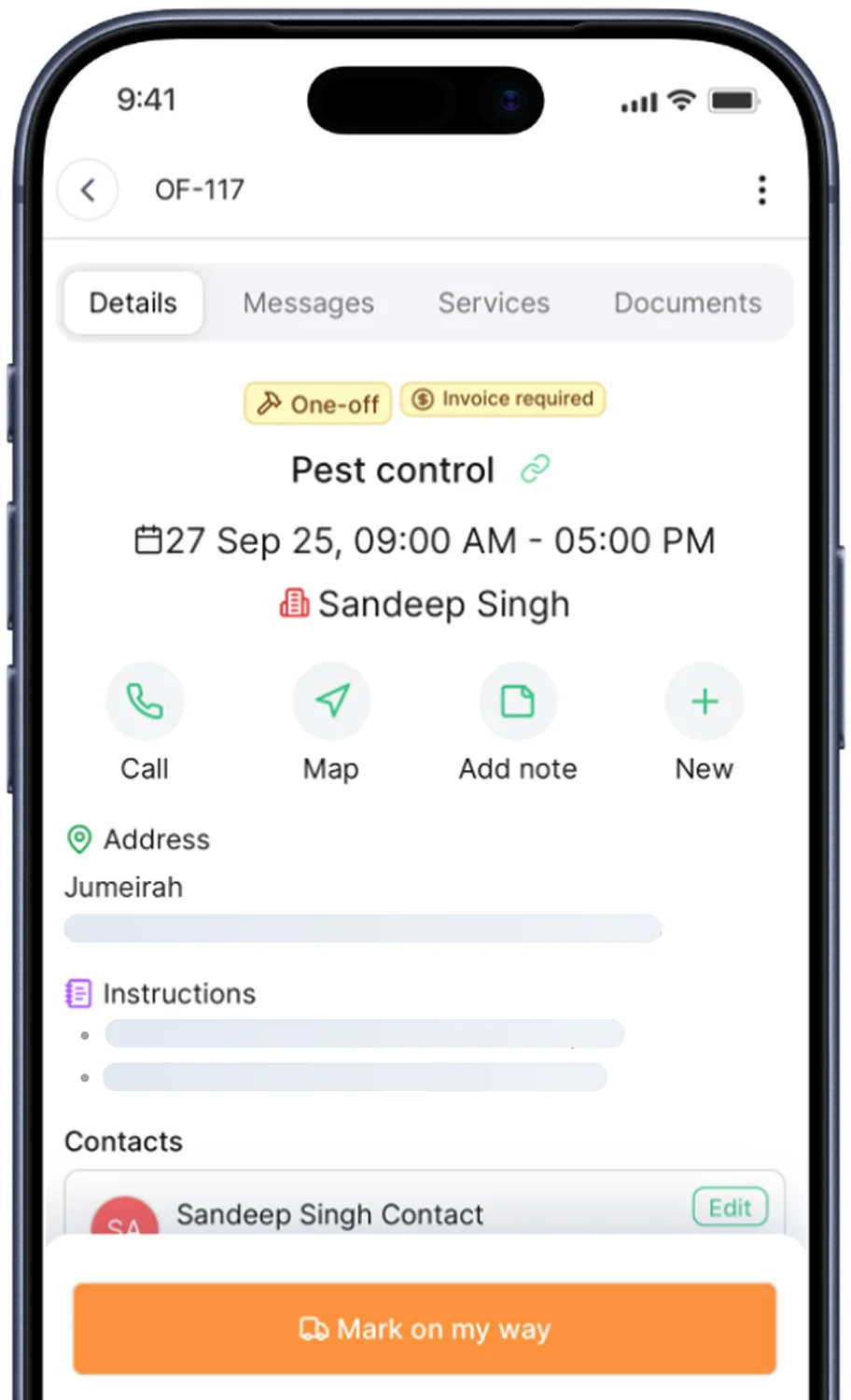 Heffl worker app